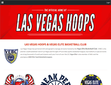 Tablet Screenshot of lasvegashoops.com